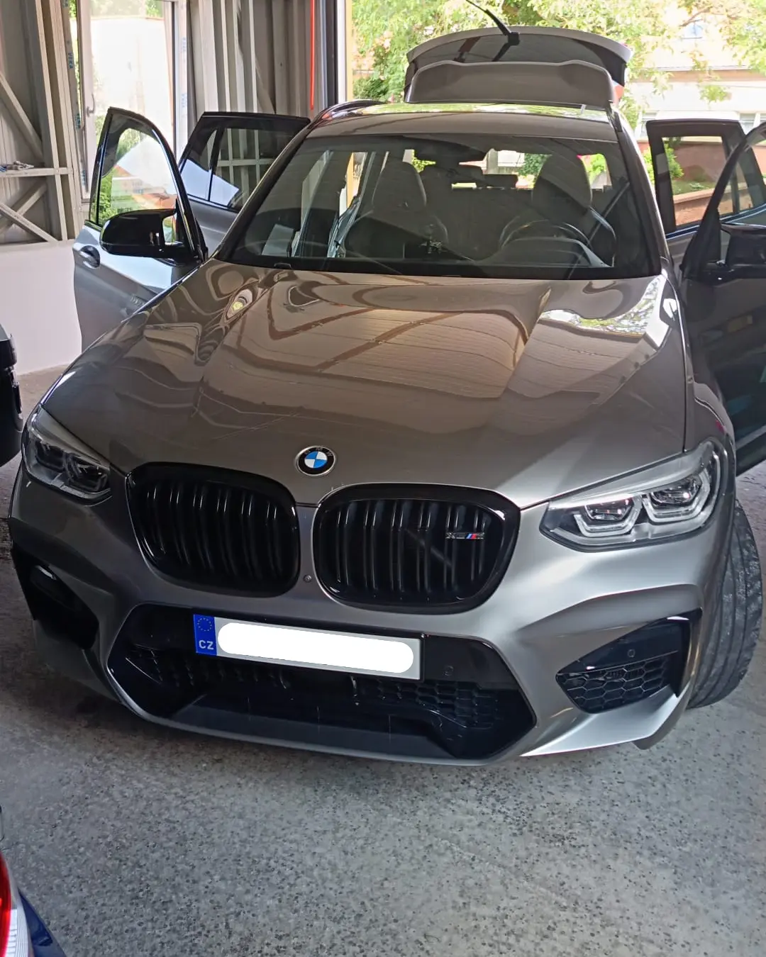 BMW X3 M Competition po detailingovém ošetření